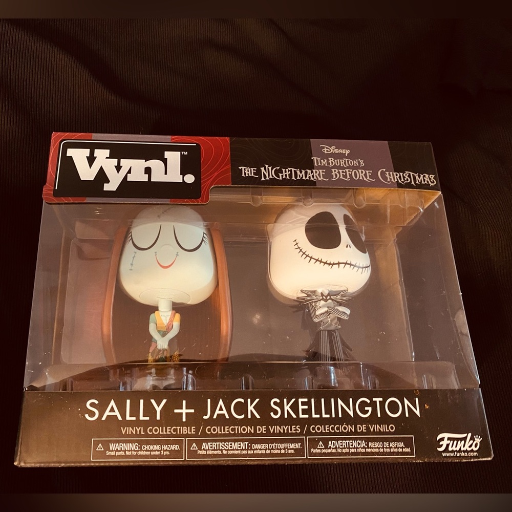 Vynl Funko Sally and Jack Skeleton